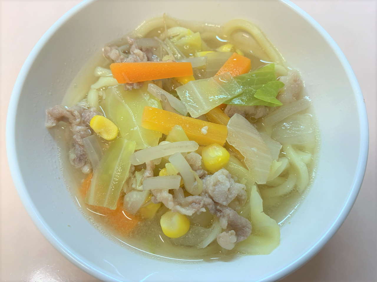 みそラーメン ぬくもりのおうち保育給食レシピ集