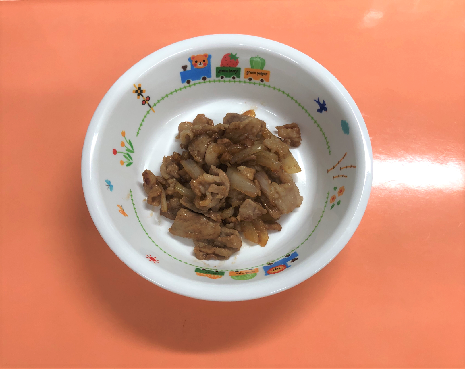 豚肉の生姜焼き ぬくもりのおうち保育給食レシピ集