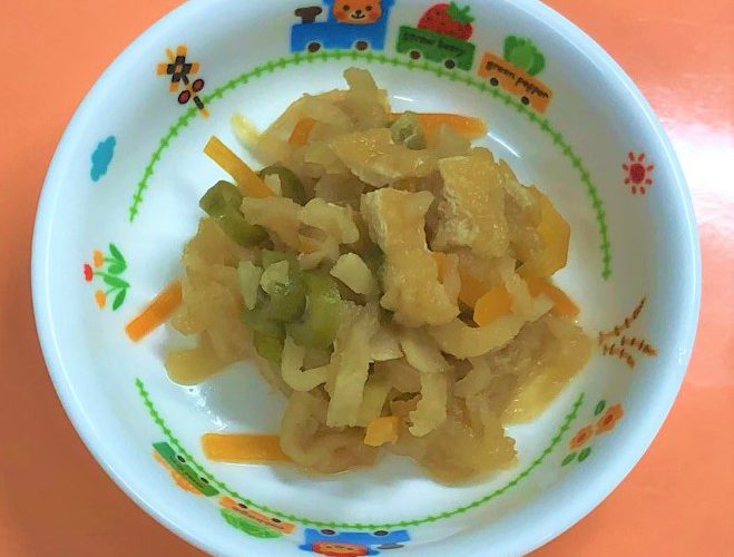 切干大根の煮物 ぬくもりのおうち保育給食レシピ集